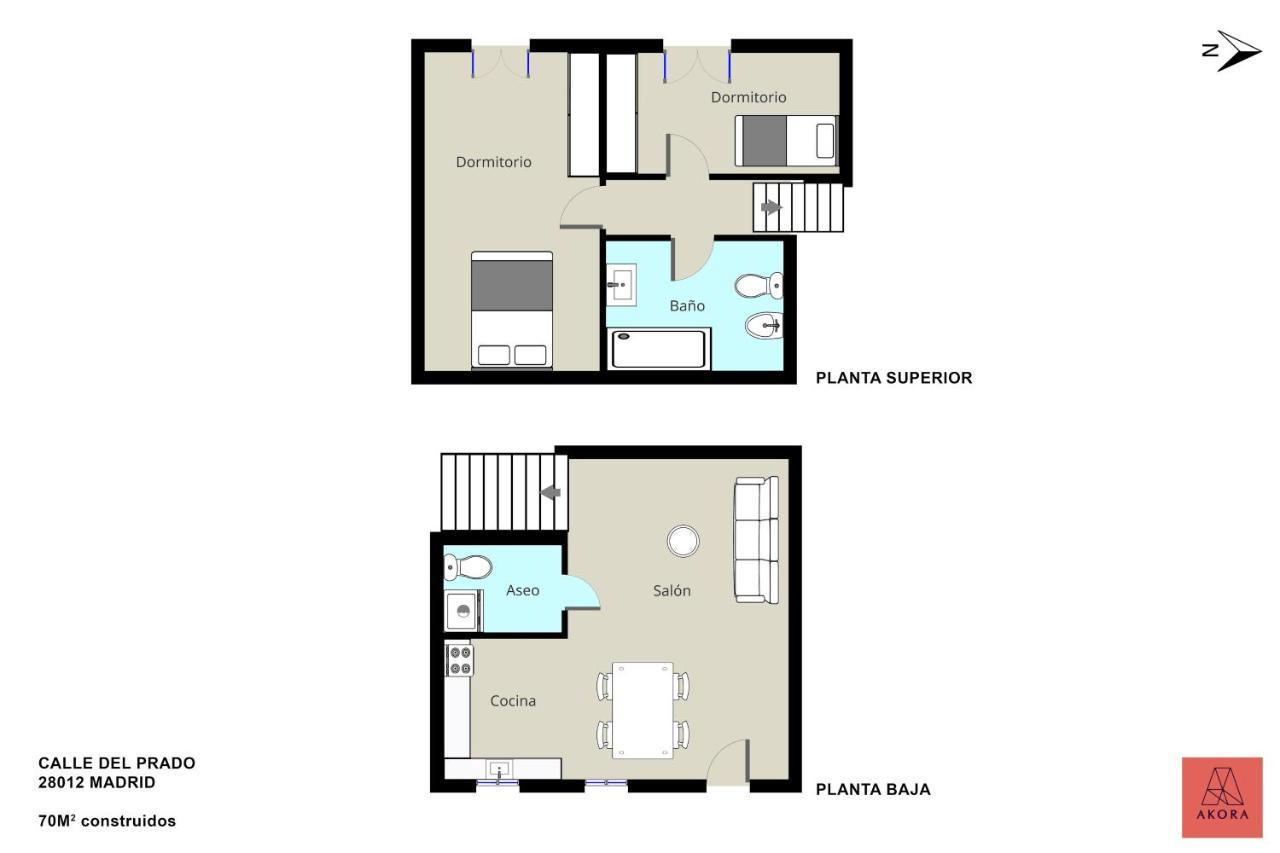 Amazing Apartment In Huertas Madrid Eksteriør bilde